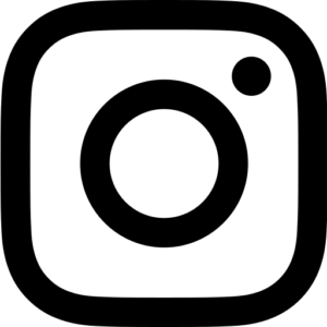 instagram-Logo in schwarz-weiß
